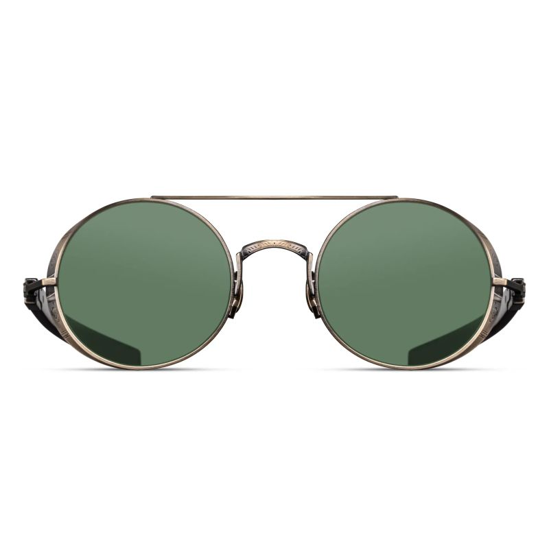 MATSUDA M3128 - Titanium collection - Heritage pantos style crafted of titanium